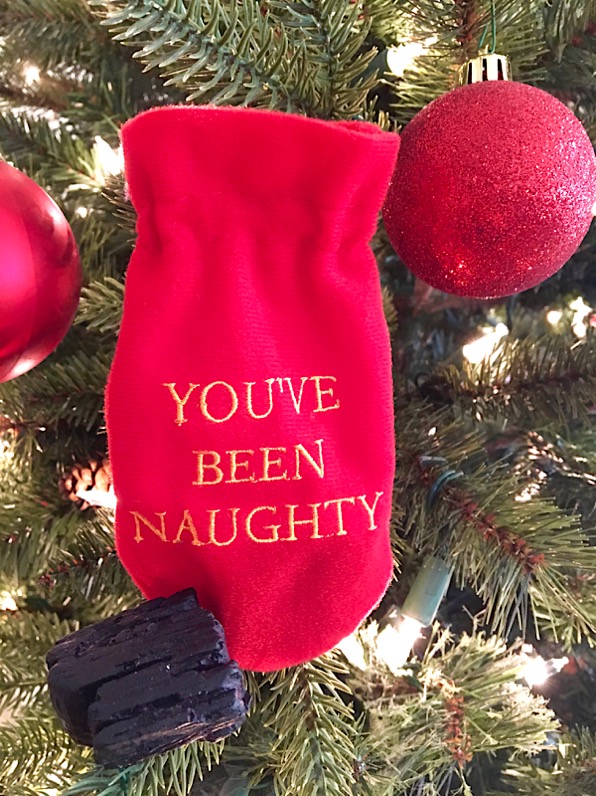 Funny Christmas Ornament 'Jingle My Bells' - White Elephant Gift Exchange Naughty Decor