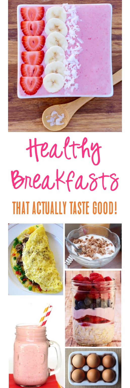 20 Healthy Breakfast Ideas! {that actually taste good!} - The Frugal Girls