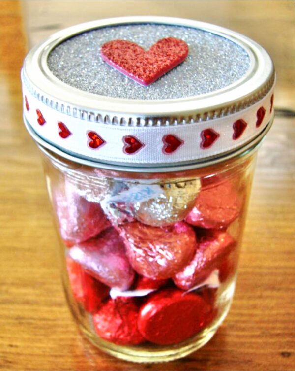 Hugs and Kisses Gift in a Jar