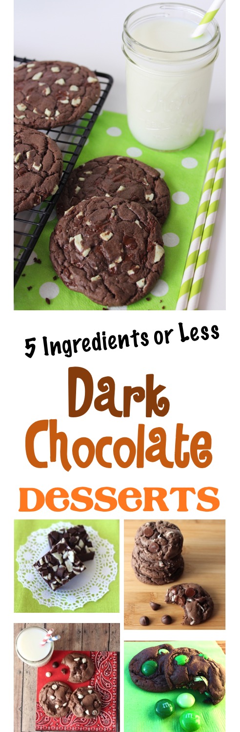 Dark Chocolate Dessert Recipes! {delicious decadence} - The Frugal Girls