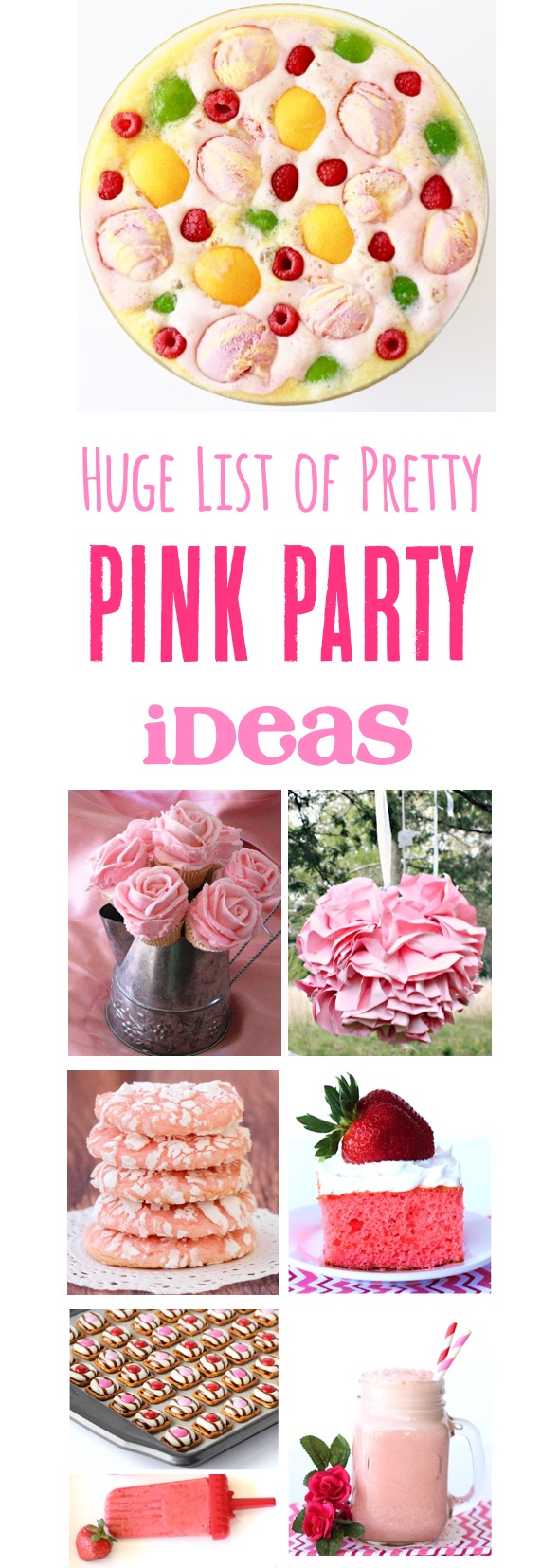 Pink Party Ideas - at TheFrugalGirls.com