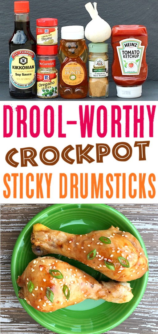 Crockpot Chicken Recipes Easy Sticky Drumsticks