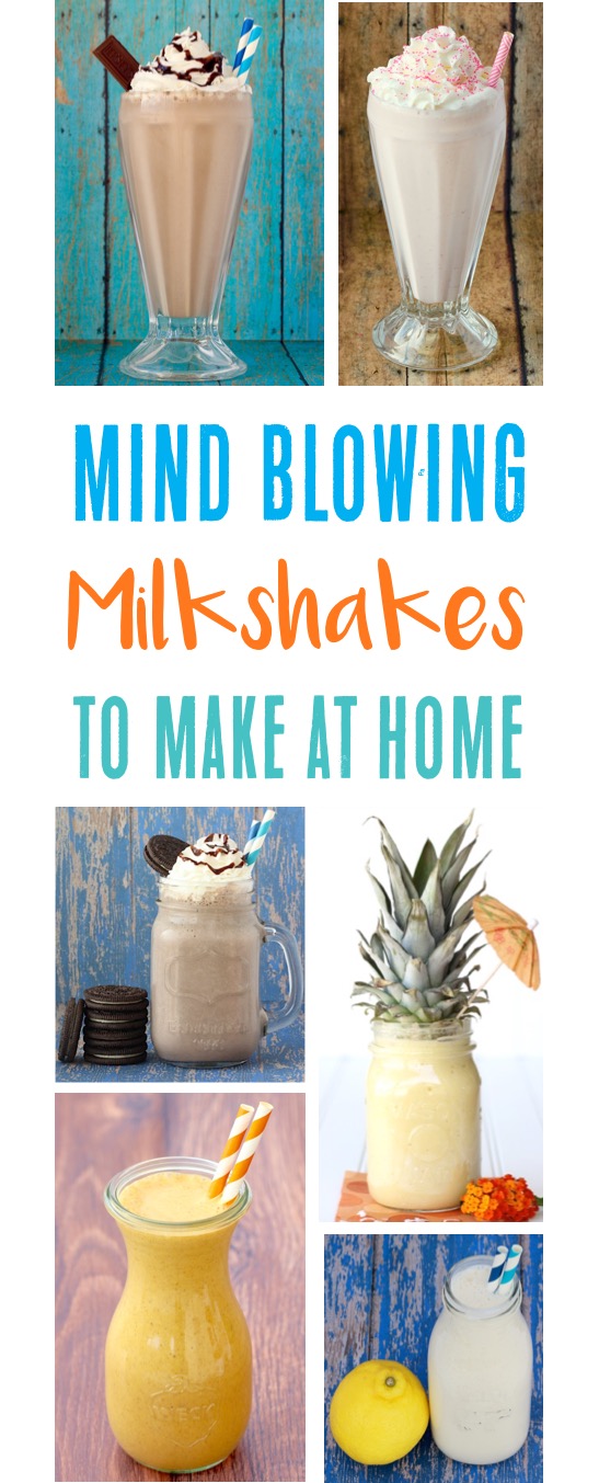 Easy Milkshake Recipes from TheFrugalGirls.com
