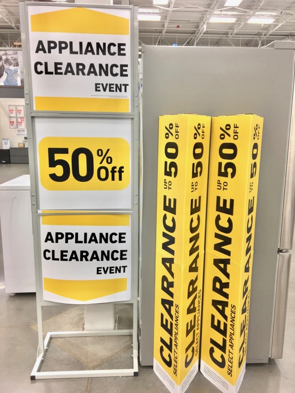 Lowes Appliance Clearance