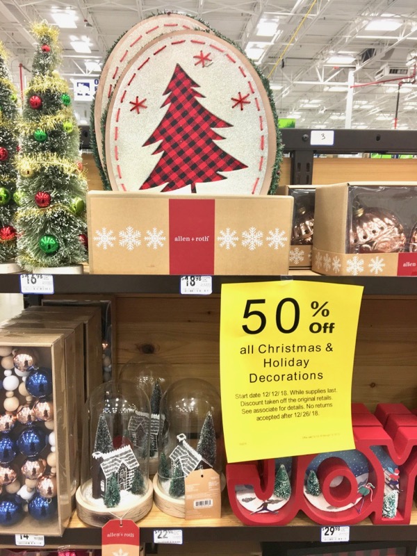 Lowe's Holiday Sales