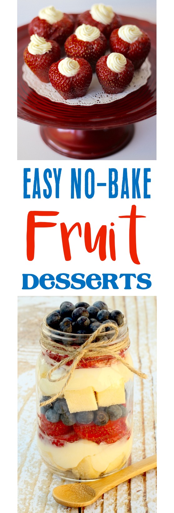 No Bake Desserts with Fruit from TheFrugalGirls.com