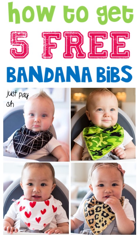 Baby Bibs! How to Get A Free Bandana Bib... Pick Your Favorite Pattern