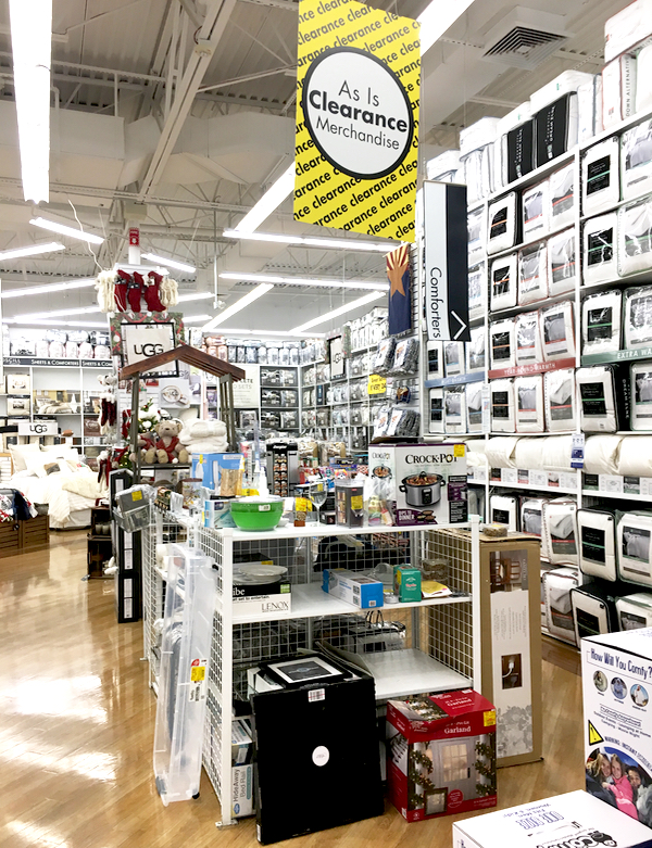 Bed Bath and Beyond As Is Clearance Deals
