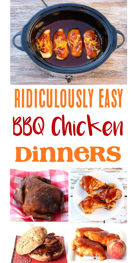 Easy BBQ Chicken Recipes from TheFrugalGirls.com