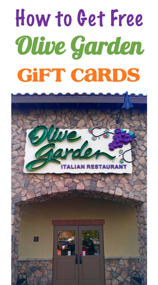 Free Olive Garden Gift Cards