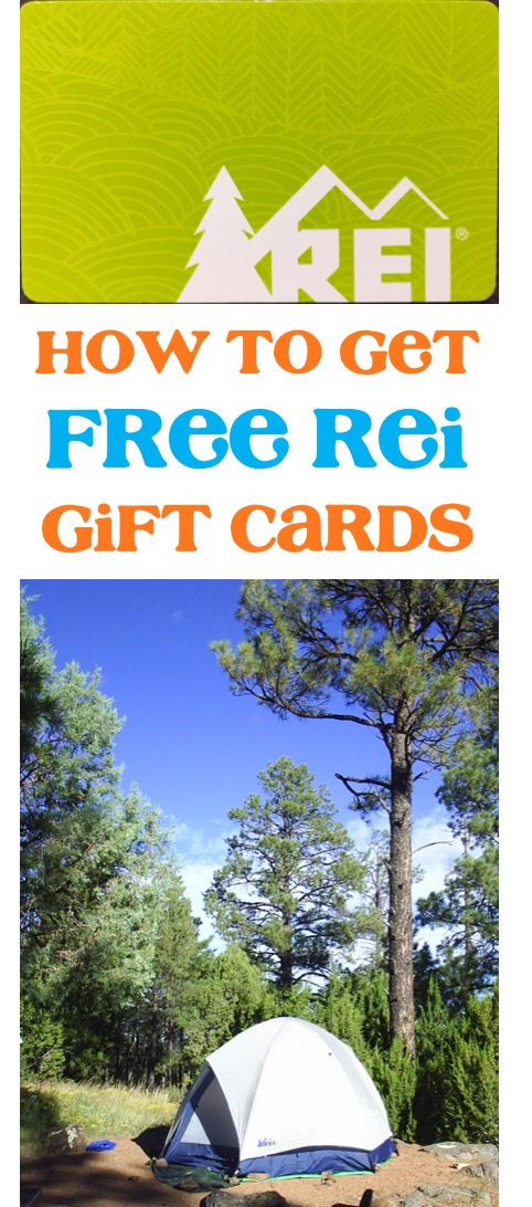 Free REI Gift Cards