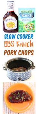 BBQ Ranch Pork Chops Crock Pot Recipe {4 Ingredients} The Frugal Girls