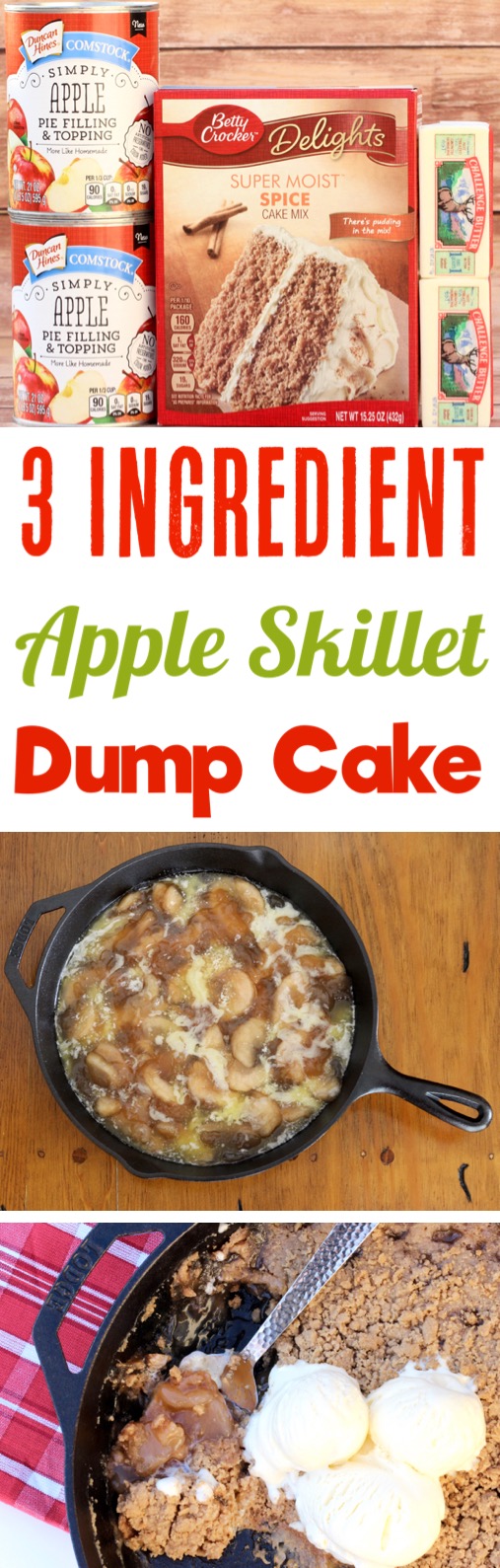 Apple Dump Cake Recipe Easy