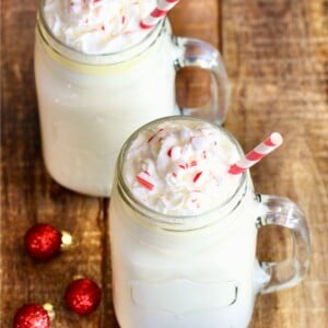 Jars of White Hot Chocolate.