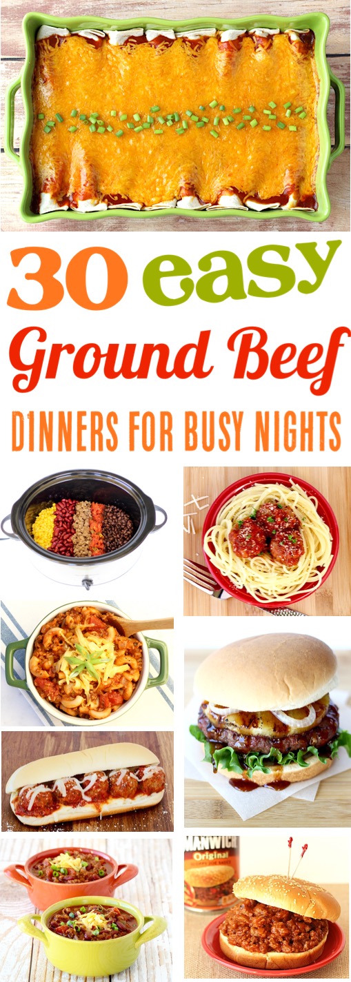 Beef Recipes for Dinner Easy Main Dishes