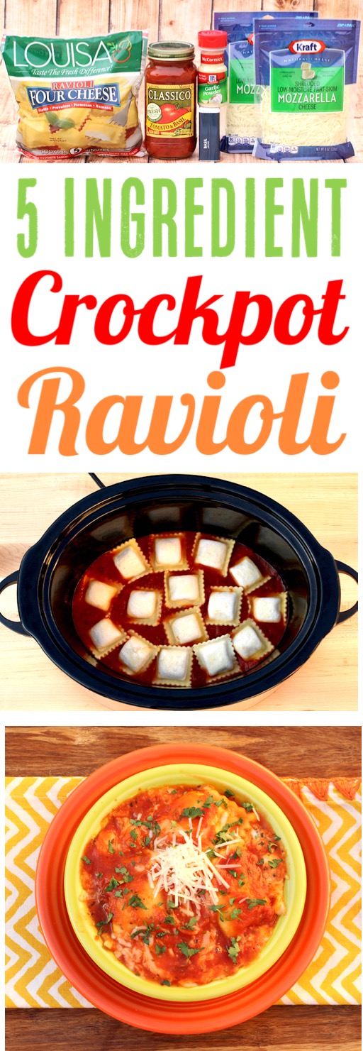 Crockpot Ravioli Casserole Easy Recipe