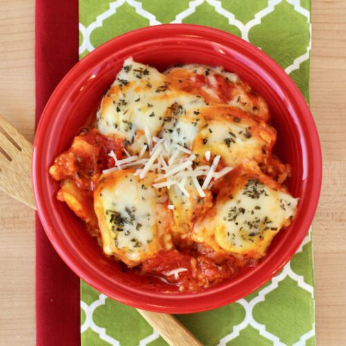 Easy Crockpot Ravioli Recipe