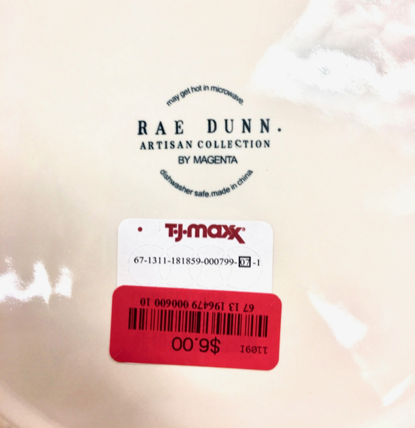 TJ Maxx Rae Dunn Pottery