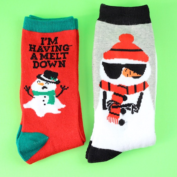 Funny Silly Socks! {Hilarious Stocking Stuffer Ideas}
