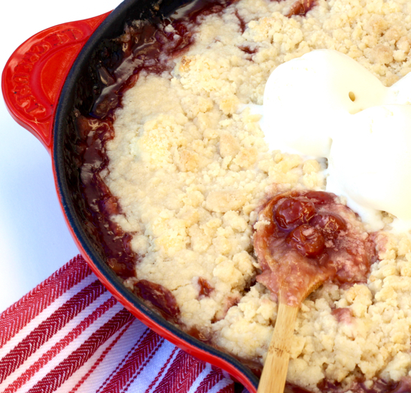 Cherry Crisp Recipe Without Oats