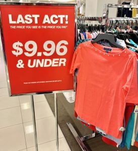 Last Act at Macy's