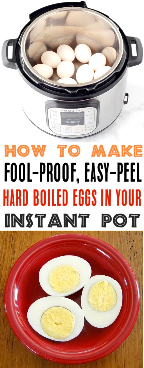 Instant Pot Hard Boiled Eggs Easy Peel Pressure Cooker Dozen Recipe