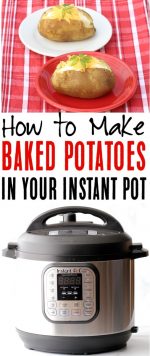 Pressure Cooker Baked Potatoes Recipe! (Instant Pot) - The Frugal Girls