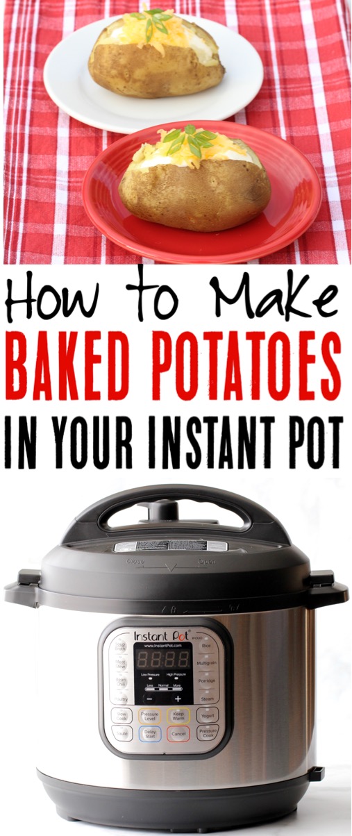 Instant Pot Potato Recipes How to Make Baked Potatoes in your Pressure Cooker