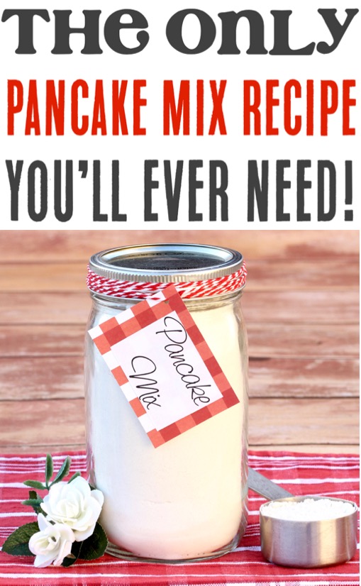 Pancake Mix Recipe Easy Homemade Pancakes from Scratch