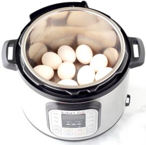 Pressure Cooker Hard Boiled Eggs Without Steamer Basket