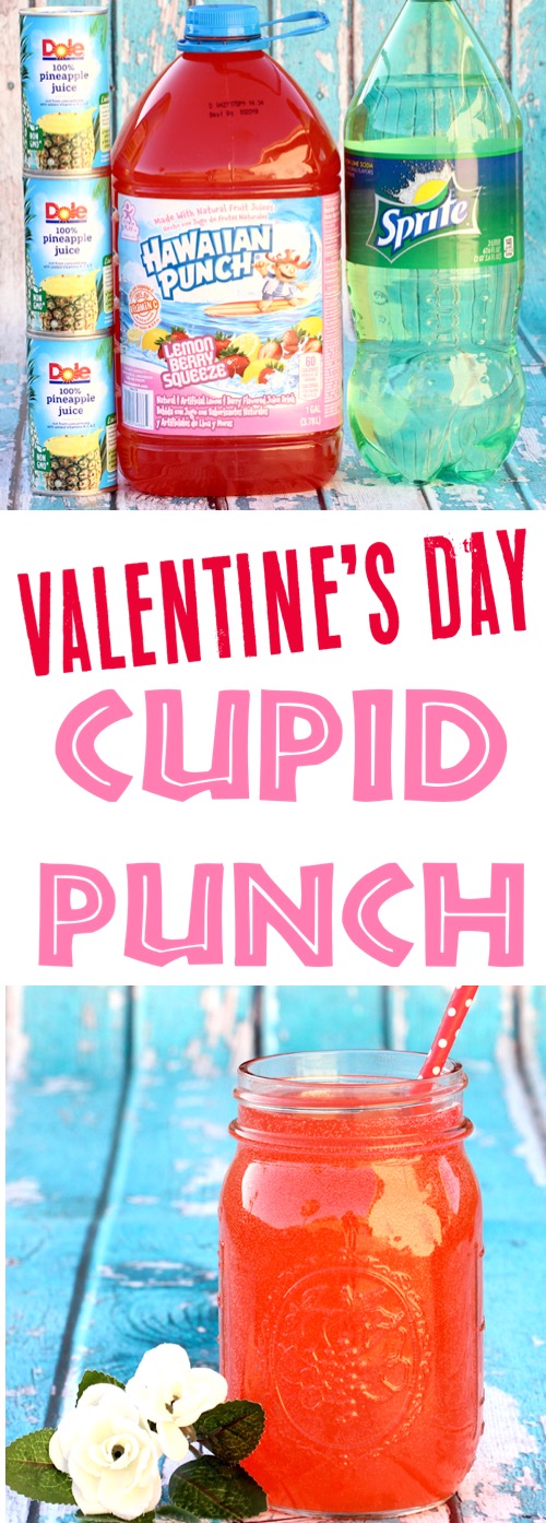 Valentines Day Recipes Easy Punch for Kids Party or Dinner