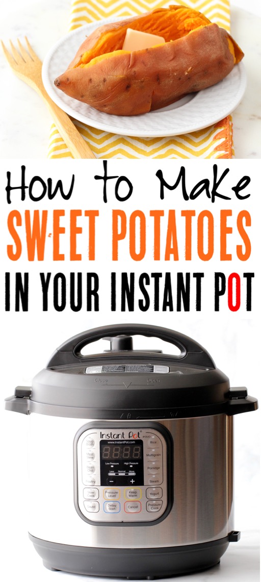 Instant Pot Sweet Potatoes (pressure cooker steamed) - The Kitchen Girl