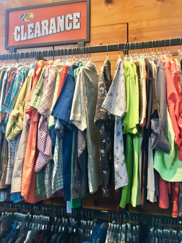 Bass Pro Clothing Clearance
