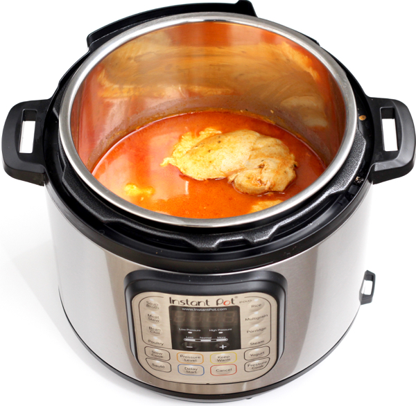 Buffalo chicken discount thighs instant pot