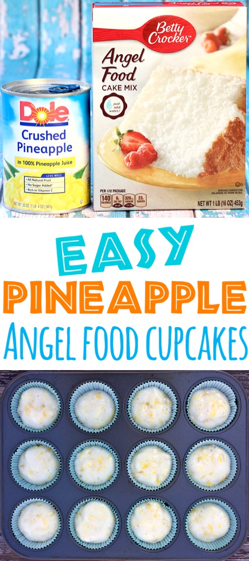 Pineapple Cupcakes Recipes Easy for Kids 2 Ingredient Pineapple Cupcake Recipe