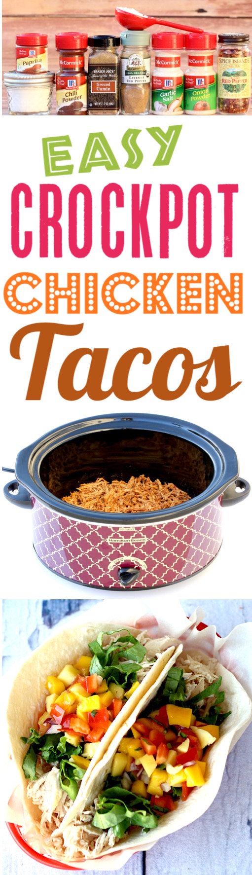 Crockpot Chicken Tacos Recipe Easy Recipes