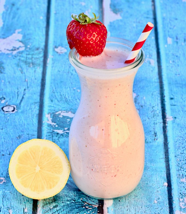 Frosted Strawberry Lemonade Recipe Easy