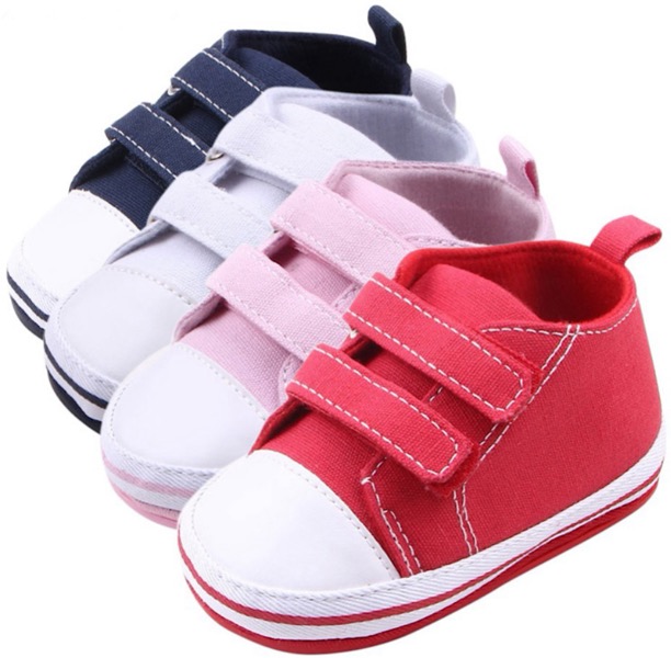 FREE Velcro Baby Shoes with Rubber Soles
