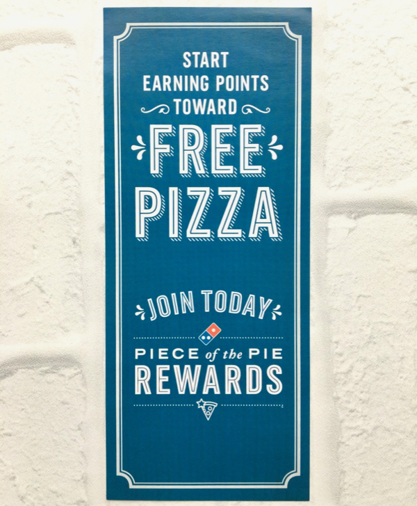 Dominos Free Pizza Rewards