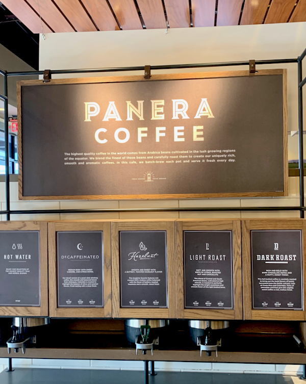 Panera Coffee Refills