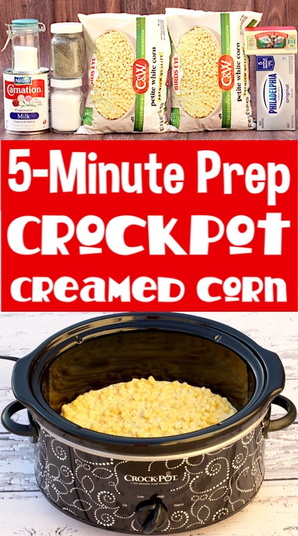 Creamed Corn Recipe with Cream Cheese Crock Pot Recipes