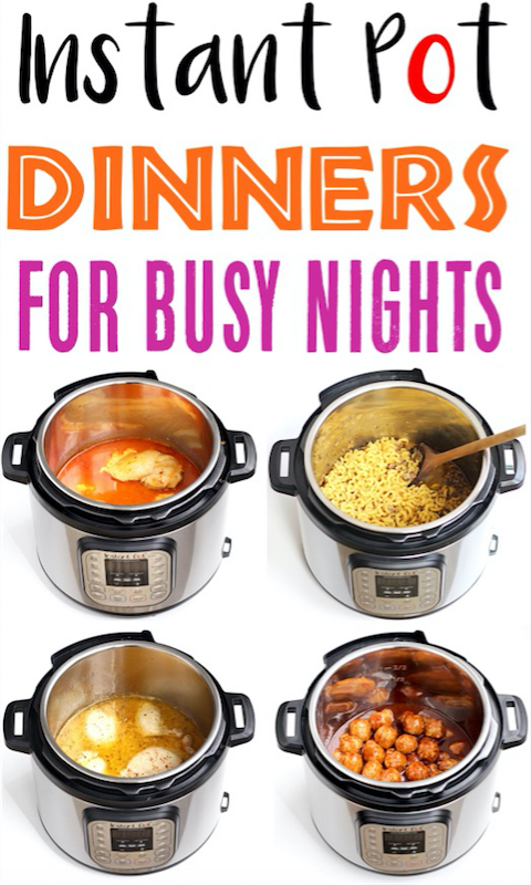 Easy Instant Pot Recipes for Busy Nights