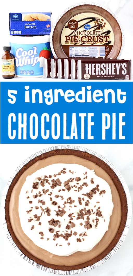 Chocolate Pie Recipe Easy Old Fashioned Pies