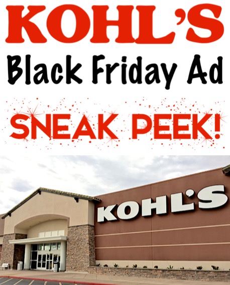 Kohl's Black Friday Ad Sneak Peek
