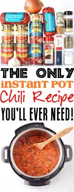 Best Instant Pot Chili Recipe Ever (EASY!) - The Frugal Girls