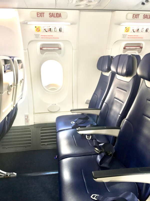 Southwest Airlines Emergency Row Exit