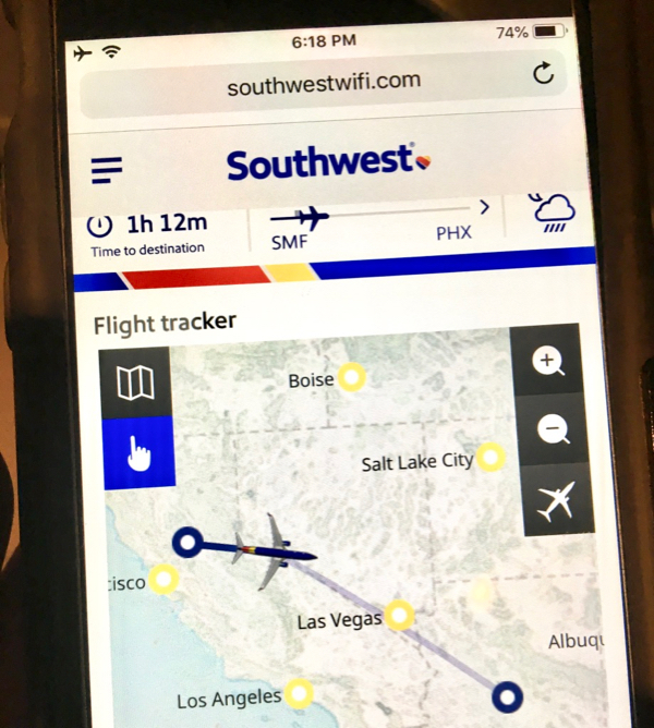 Southwest Airlines Flight Tracker Map