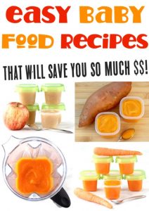 7 Easy Homemade Baby Food Recipes! (Stage 1 +)