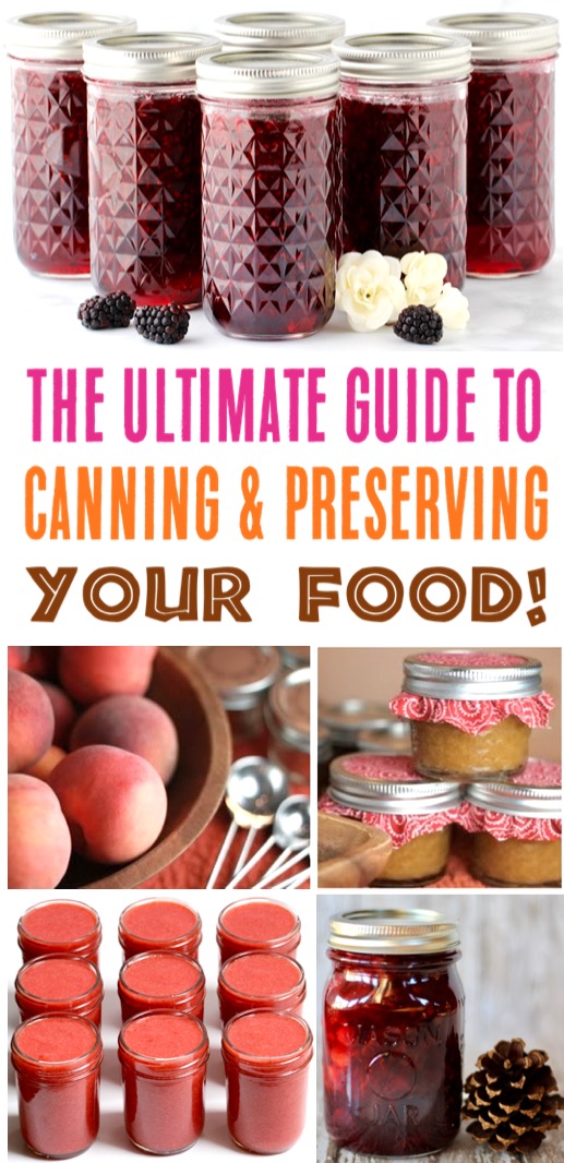 Canning Recipes for Beginners to Pros - Ultimate Guide to Canning and Preserving Your Food
