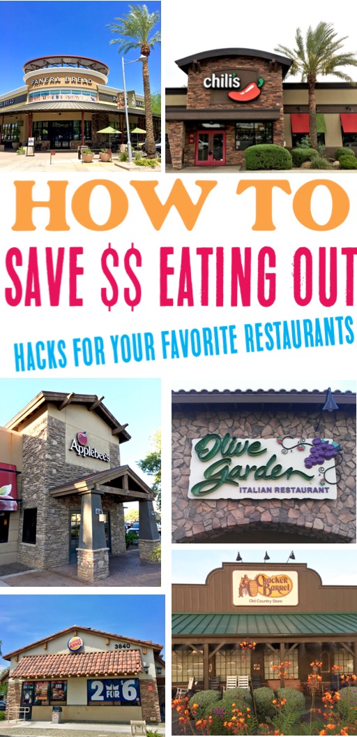 Save Money Eating Out - Best Tips and Ideas to Save on Fast Food and Sit Down Restaurants - Perfect for Frugal Date Nights or Road Trips